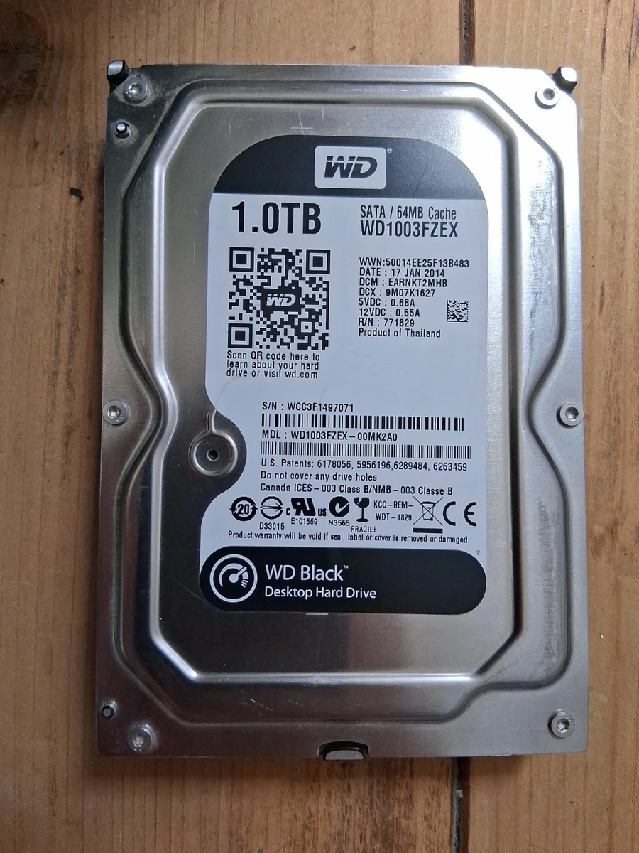 Western Digital 1 TB 64 MB Cache Internal Hard Disk Drives for