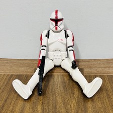 Star Wars Red Captain Clone Trooper & Blaster Actionfigur 12" LFL Hasbro