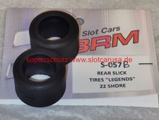 BRM S-057 Rear Tire for Porsche 917K / Ferrari 512 (Shore 22) 1:24