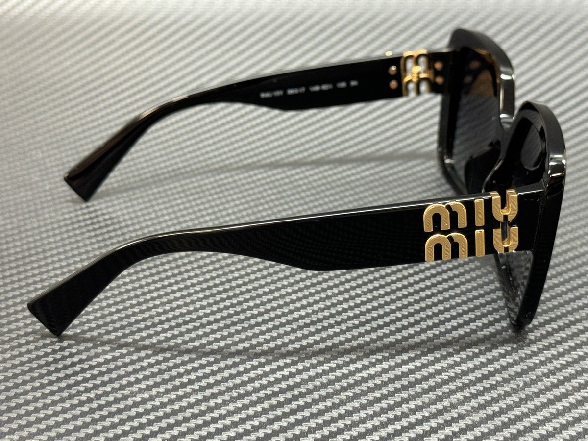 MIU MIU MU 10YS 1AB5D1 Black Grey Gradient Women's 56 mm