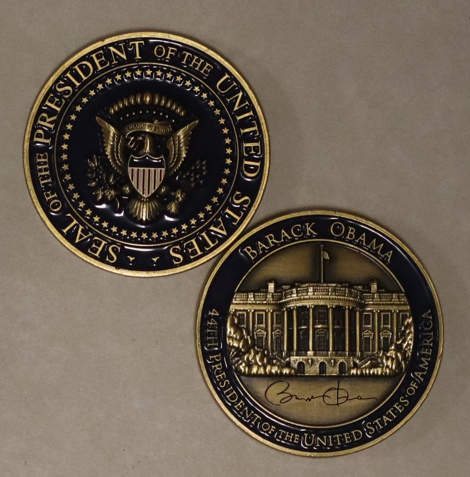 44th President of the United States Barack Obama Challenge Coin | eBay