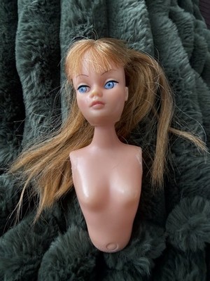 Vintage Uneeda Action Dollikin Puppe Kopf & Körper Ersatz