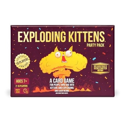 Exploding Kittens Party Pack: Spiele Exploding Kittens mit bis zu 10 Spielern! NEU!