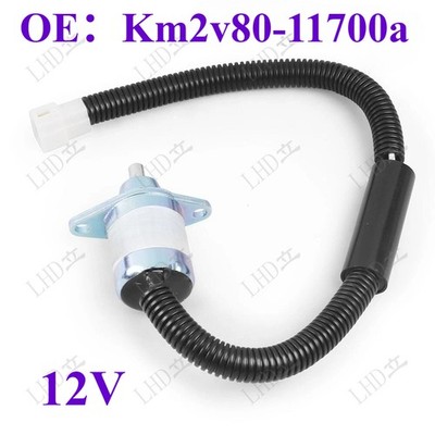 For Oil Stop Solenoid Valve Switch Off Diesel Engine Generator Km2v80-11700a,
