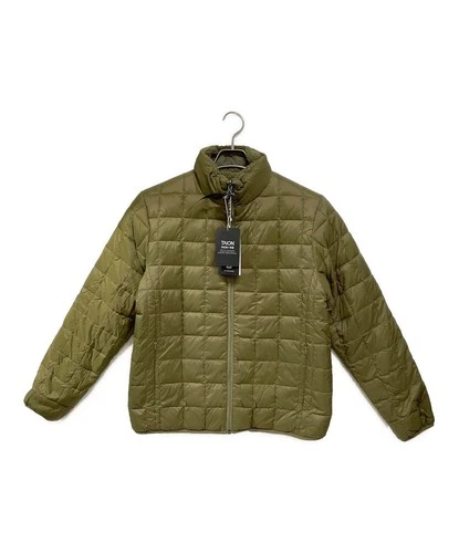TAION Mountain Reversible Down Boa Jacket Men's Size M Olive New video thumbnail