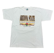 VTG 1997 ARIZONA STATE SUN DEVILS WHITE ROSE BOWL FOOTBALL T-SHIRT XL 73 