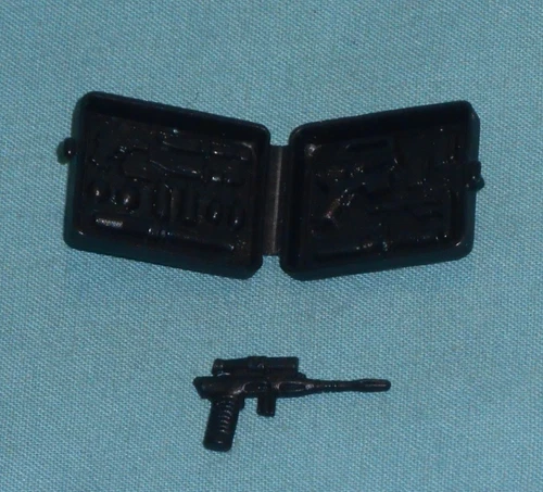 vintage G.I. GI JOE gijoe DESTRO WEAPONS PARTS LOT gun + case FREE SHIP