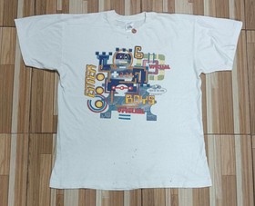 Vintage Virtual Boy 1990s Game Console Nintendo Robot 3D Promo Rare Shirt L