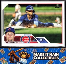 Nico Hoerner 2023 Topps Series Two #485 Chicago Cubs Baseball