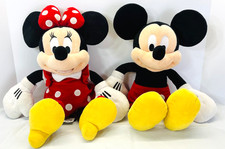 Mickey And Minnie Mouse 18"-inch Plush Disney Parks Authentic Original Disney