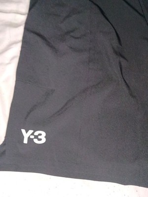 Y-3 adidas Tennis Pro Ergo Black Tennis Stretch Shorts Mens Large JY4854 