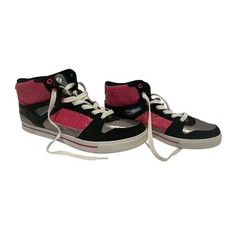 Gotta Flurt Girl  s Hip Hop Sneakers Black/Pink/White Size 8.5