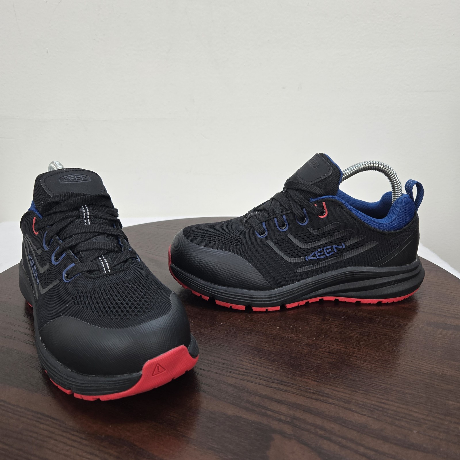Keen Utility Scarpe da Lavoro Donna 7M Nero Blu Rosso Antiscivolo