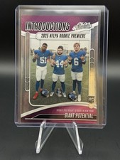 2025 Panini Absolute Giant Potential Introductions Dart/Carter/Skattebo RC