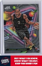 2023-24 Topps Chrome Cosmic #154 Kawhi Leonard Los Angeles Clippers