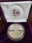 1986-S Proof American Silver Eagle Dollar $1 Box & COA US Mint Bullion OGP