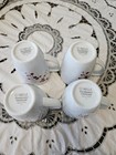 4 Corelle Coordinates Porcelain Hanami Garden Coffee Mug Cup red flowers square — photo 4