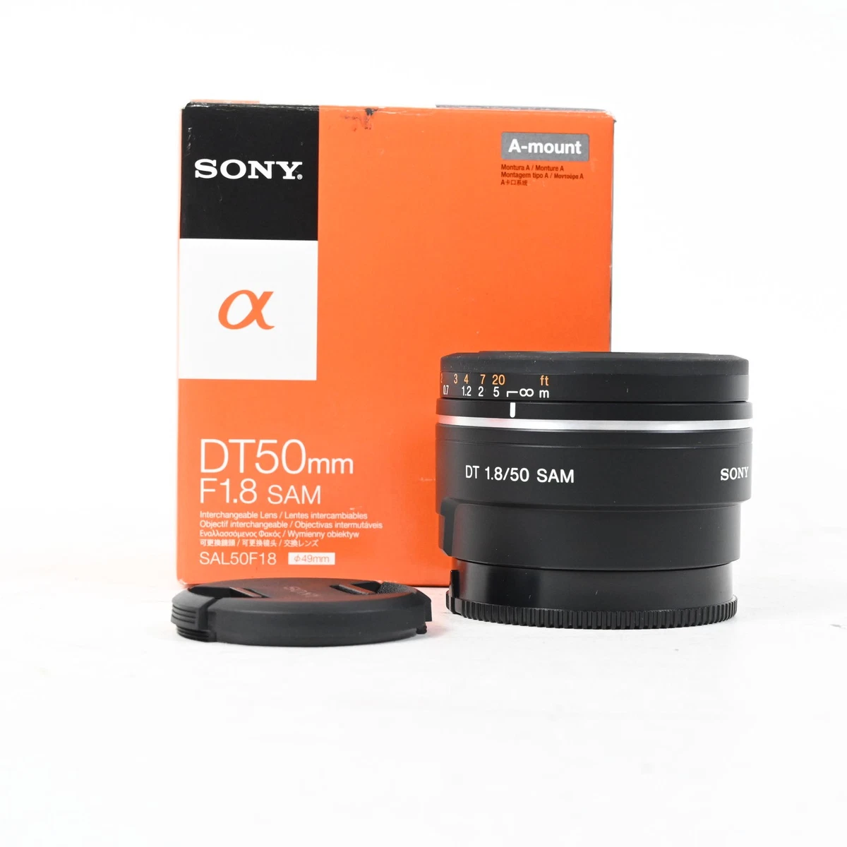 Sony DT A-mount f/1.8 Camera Lenses for sale | eBay