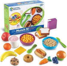 New Sprouts Munch It Food Set - Play Kitchen Accessories Pretend Toys Kids