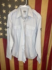 16.5x37 - US AIR FORCE USAF SHIRT LONG SLEEVE SERVICE DRESS BLUE B745