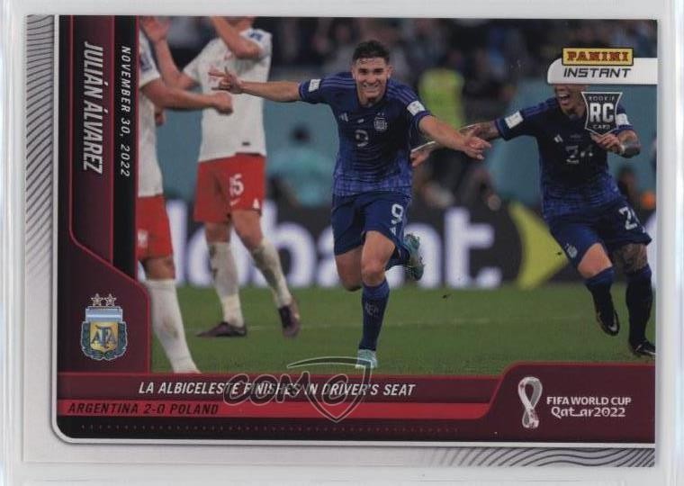 2022 Panini Instant FIFA World Cup Qatar /732 Julian Alvarez #76 uk2