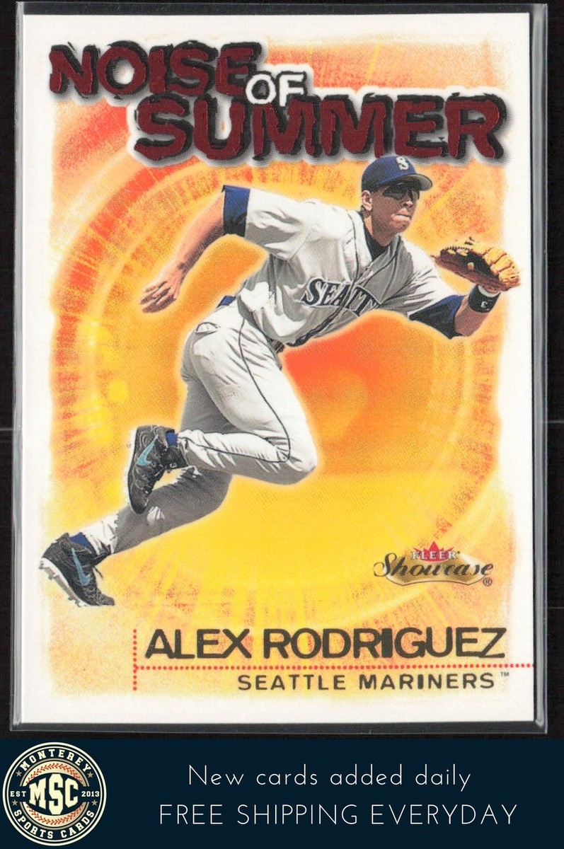 Alex Rodriguez 2000 Fleer Showcase Noise of Summer #8NS Seattle