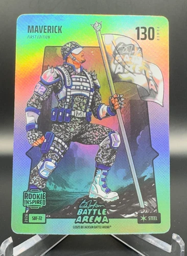 2026 Bo Jackson Battle Arena `Maverick` Cooper Flagg - Silver Battlefoil RC