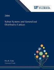 Eric Zenk Subset Systems and Generalized Dist...