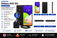 Samsung Galaxy A52 5G SM-A526B/DS - 128GB - Awesome Black (Unlocked) (Dual SIM)