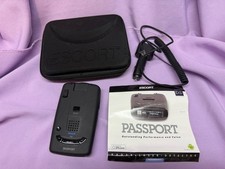 Escort Passport 1620X50-0 Radar Laser Detector Bluetooth Complete Works Great 