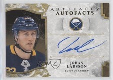 2019-20 Upper Deck Artifacts Auto Facts Johan Larsson #A-LA Auto xp6