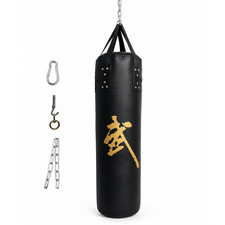 SAC DE BOXE PLEIN 25KG PUNCHING BAG PUGILAT MMA KICK BAG BOXING ENTRAÎNEMENT FIT