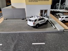 MATCHBOX POLICE FORD PLATE READER BLANK UNMARKED WHITE CUSTOM UNIT