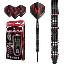 Winmau Mervyn King Special Edition 90% Tungsten Soft Tip Darts - 20 grams