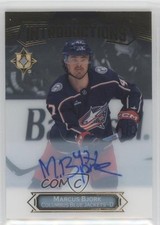 2022 Upper Deck Ultimate Collection Introductions Marcus Bjork #UI-10 Auto 14xc