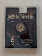 Master Replicas Pirates of the Caribbean Elizabeth Swann Coin Necklace Replica