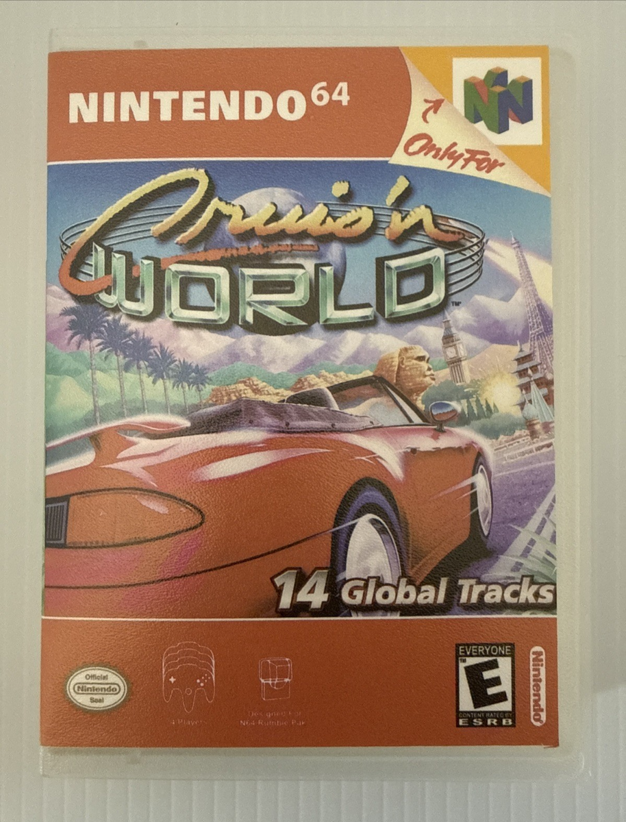 Nintendo 64 Game - Cruis'n World w/aftermarket box | eBay