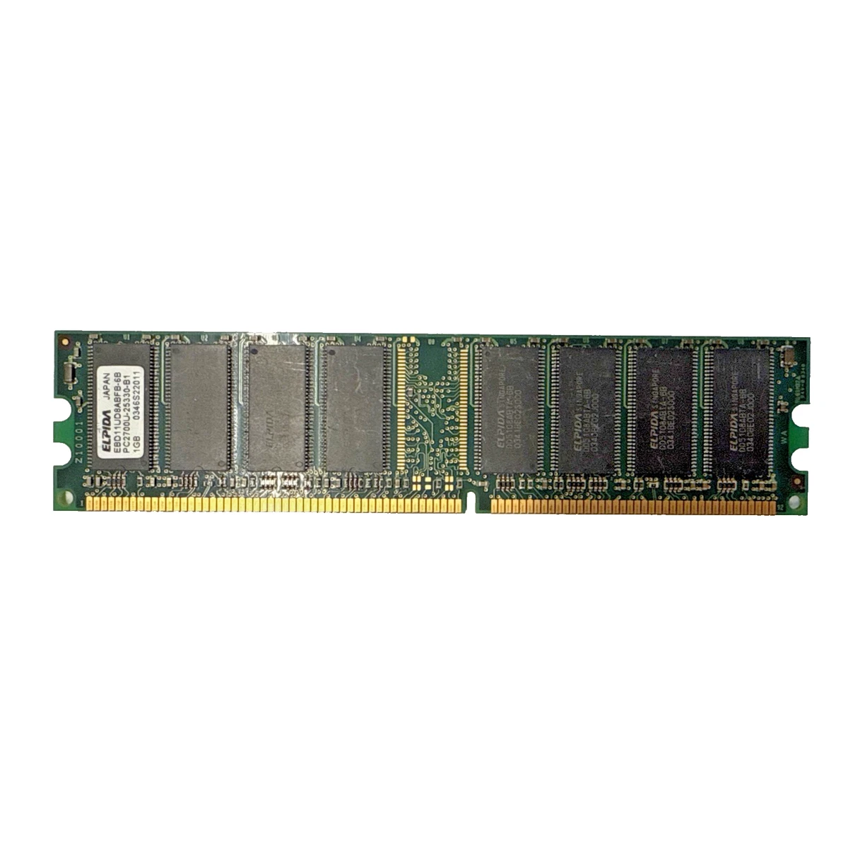 Barrette Mémoire Kingston 256 Mo SDRAM PC100, 168 Broches, Pour ASUS P3B-F Et Cartes Mères Vintage