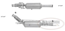 FAP / DPF filter Peugeot 3008 2.0TD HDI DPF 1997 cc 120 kW / 163 hp DW10CTED