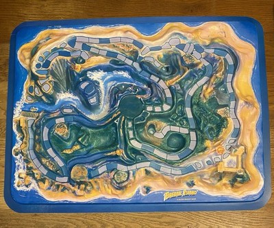 Vtg 1986 Milton Bradley Original FIREBALL ISLAND Board Game - BOARD ONLY Nice