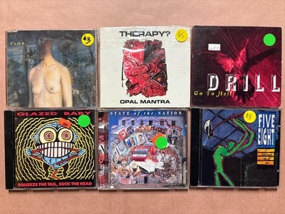 Alternative Rock CD Lot of 6 come drill glazedbaby statenation fiveeight therapy