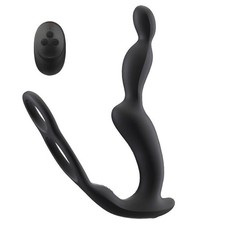 Powerful Prostate Massager Motors Male Waterproof Remote-Vibrators