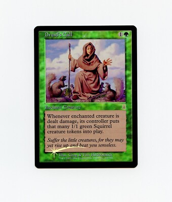 Druid's Call Foil Odyssey MTG Magic the Gathering