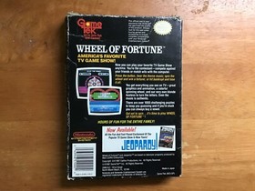 Wheel of Fortune NES CIB w/ Box Protector Nintendo Entertainment System 1988