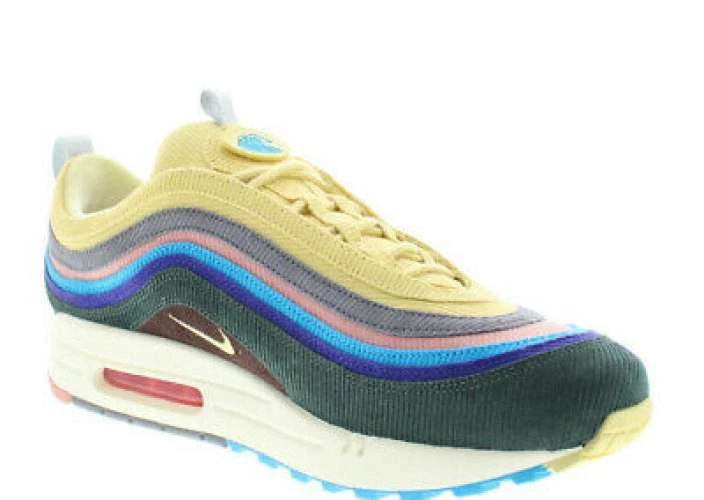 NIKE AIR MAX 1/97 VF SW &#034;SEAN WOTHERSPOON&#034; aj4219-400 lt fury US9.5