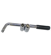 Excalibur LW405 Power Lug Wrench with Combo Sockets - 13/16" - 7/8" - 17-19 mm