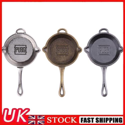 Game PUBG Battleground Cosplay Pan Weapons Rusting Model Key Chain Keyring - Picture 1 of 15