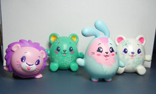 Pimki Pops Snowflake, Moose, Blue Ebby, Lion  LOT OF 4 McDonalds Happy Meal Lion