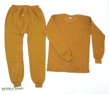 Cold Weather Fleece Thermal Set Top & Bottoms Long Johns Army Military Style NEW