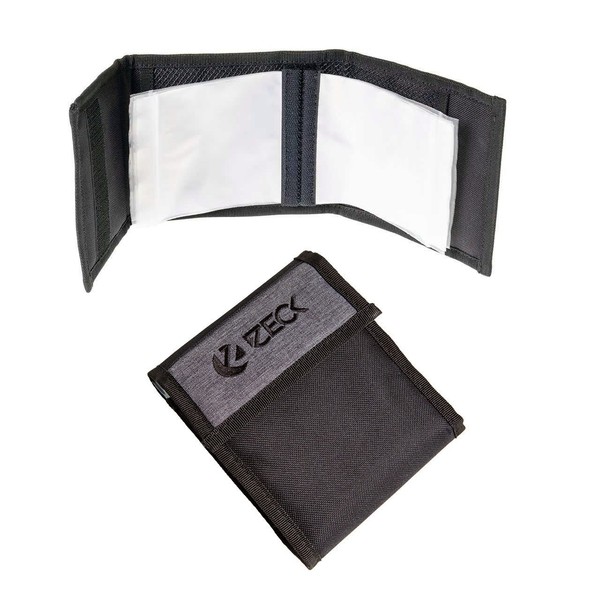 Zeck Leader Pocket Vorfachtasche Rigtasche Vorfachmappe 10 Zip Beutel New Ovp-image